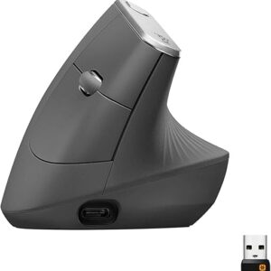 logitech mx vertical review ergonomic mouse for large hands and RSI