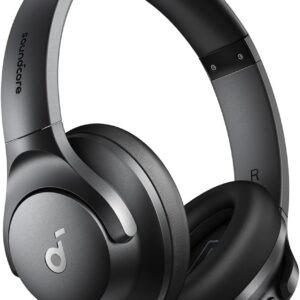 Soundcore Q20i over-ear noise cancelling headphones in black