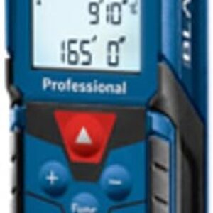 Bosch laser measure GLM165-40 Blaze Pro with colour screen and bubble level