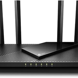 TP-Link Archer AX21 AX1800 dual-band Wi-Fi 6 router with four external antennas