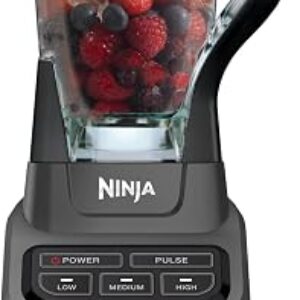 Ninja Professional Blender BL610 with 72 oz pitcher and black 1000-watt motor base