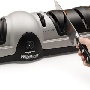 Presto EverSharp knife sharpener with two slots and sapphirite wheels
