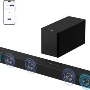 ULTIMEA Poseidon M60 soundbar with wireless subwoofer and rear surround speakers