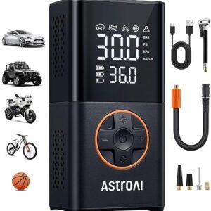 AstroAI L7 tire inflator portable air compressor with digital pressure display