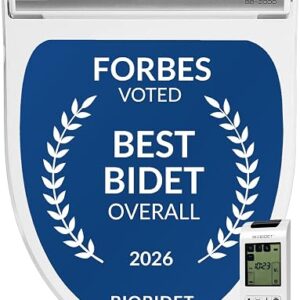 Bio Bidet BB2000 Bliss electric bidet toilet seat with side controls and remote