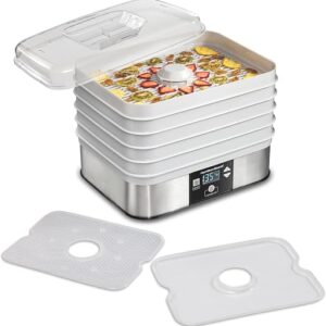 Hamilton Beach food dehydrator 32100A with five stackable trays and digital controls