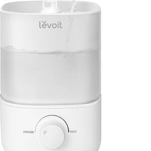 Levoit Classic 160 humidifier with 2.5L top-fill tank and 360 degree mist nozzle