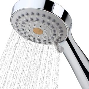 HO2ME shower head handheld chrome high pressure with hose