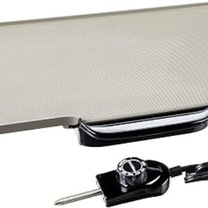 Presto ceramic griddle 07062 22-inch electric griddle with removable handles
