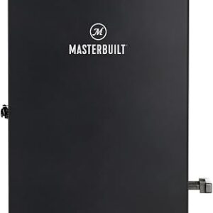 Masterbuilt electric smoker 30 inch black vertical cabinet with digital control panel
