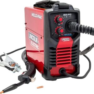Lincoln Electric flux core welder 90i FC Weld-PAK in its protective metal case