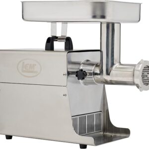 LEM BigBite meat grinder number 8 stainless steel electric grinder with tray and auger
