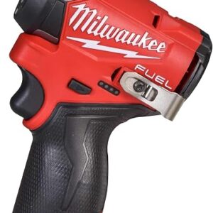 Milwaukee M12 impact driver 3453-20 FUEL brushless bare tool in red and black