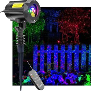 christmas light projector: LEDMall RGB firefly laser, premium pick