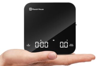 Espresso accessories: Maestri House S2 espresso scale with timer