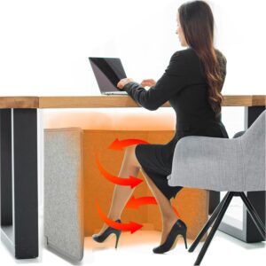 Under desk heater: WHISPERHEAT under desk warmer