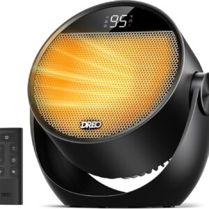 Under desk heater: DREO 1500W tilt heater