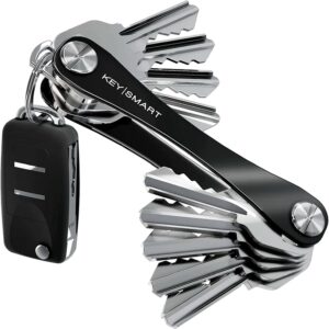 stocking stuffers for men: KeySmart Original compact key holder in black