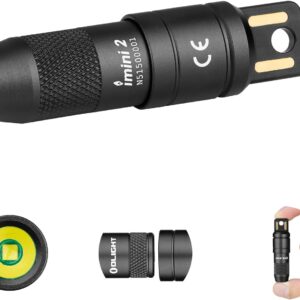 keychain flashlight: Olight Imini 2 mini light with magnetic cap