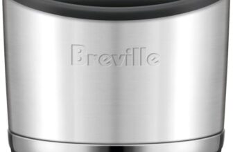 Breville Knock Box 10 espresso knock box in brushed stainless steel