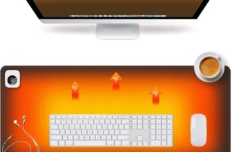 Heated desk pad: tulpock Heated Desk Pad