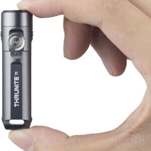 keychain flashlight: ThruNite Ti Mini with magnetic tail and clip