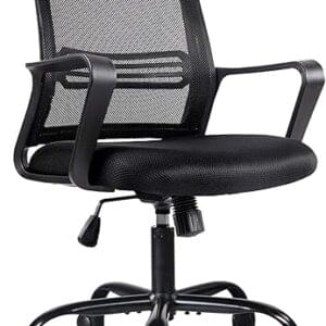 EDX Armless Mesh Office Chair review — compact ergonomic chair for tight spaces