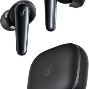 soundcore Liberty 5 by Anker, Noise-Cancelling Wireless Earbuds, 2x Stronger Voice Reduction, Real-Time Adaptive Noise Cancellation, Fast Charging, Dolby Audio, 6-Mic AI Clear Calls, Long Battery Life