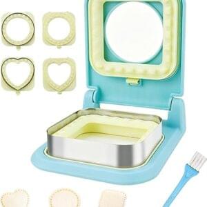 CCHICHAUS Uncrustable Sandwich Maker 3-in-1 heart circle square cutter sealer