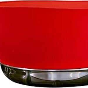 Frywall splatter guard fitted to a 10-inch frying pan, reviewed by SoftPickr