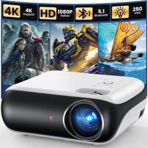 HAPPRUN Projector, the Native 1080P portable model, reviewed by SoftPickr