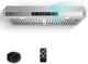 AMZCHEF 30 Inch Under Cabinet Range Hood — Stainless Steel, Baffle Filters