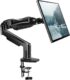 HUANUO Single Monitor Mount HNSS6 — Gas Spring Arm, Clamp and Grommet, VESA