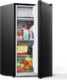 Upstreman BR321 Mini Fridge with Freezer — 3.2 Cu Ft, Reversible Door, Single Door Compact