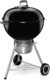 Weber Original Kettle Premium Charcoal Grill — 22 In, Hinged Grate, One-Touch Cleaning