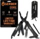 Gerber Dime 12-in-1 Mini Multitool — Spring-Loaded Pliers, Scissors, Bottle Opener, 2.2 oz, Black