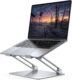 Lamicall Adjustable Laptop Stand — Aluminum Riser for 10-17.3 In Laptops, Foldable, Silver