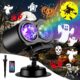 FLITI Halloween Projector Lights — 19 HD Slides, Ocean Wave, 11 Holiday Themes, Remote