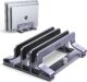 UGREEN 3-Slot Vertical Laptop Stand — Aluminium Dock for Laptop, Tablet and Phone