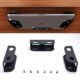 BYMECOST Under Desk Laptop Mount — Metal Holder for Devices Up to 1.37 In, 22 lb, Black