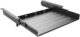 JINGCHENGMEI Sliding Under Desk Laptop Mount — Pull-Out Steel Shelf With Air Vents, 16 In