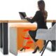 WHISPERHEAT Under Desk Warmer — Silent Foldable Radiant Heater for Legs and Feet