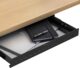 Desktronic Under Desk Drawer — Steel Sliding Drawer for Standing Desks, No Drilling