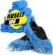 Buself Disposable Shoe Covers — Non-Slip, Waterproof, Recyclable (Fits up to Size 13)