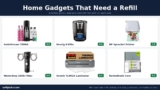 Home Gadgets That Need a Refill: 6 Best Tested 2026