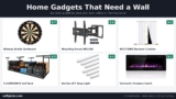 Home Gadgets That Need a Wall: 6 Best Tested 2026