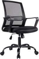 EDX Armless Mesh Office Chair review — compact ergonomic chair for tight spaces