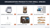 Organization Products for Small Spaces: 6 Best Picks Tested
